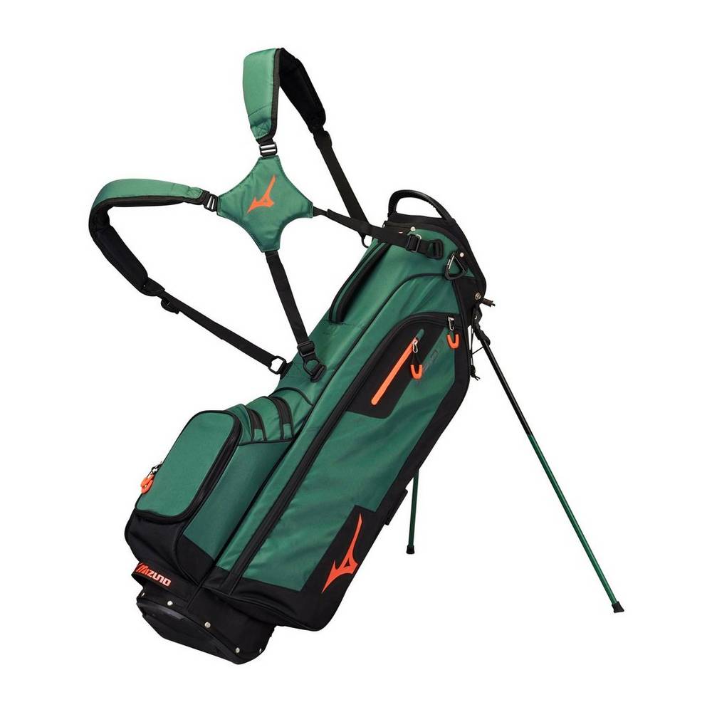 Bolsa Mizuno BR-D3 Stand Hombre Verde/Negras Outlet ERSB-89374